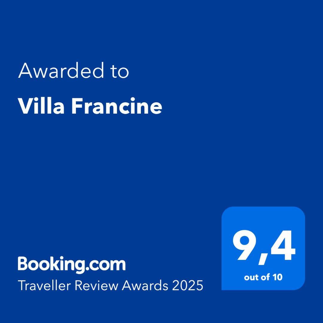 بوك بيل آرْ Villa Francine المظهر الخارجي الصورة